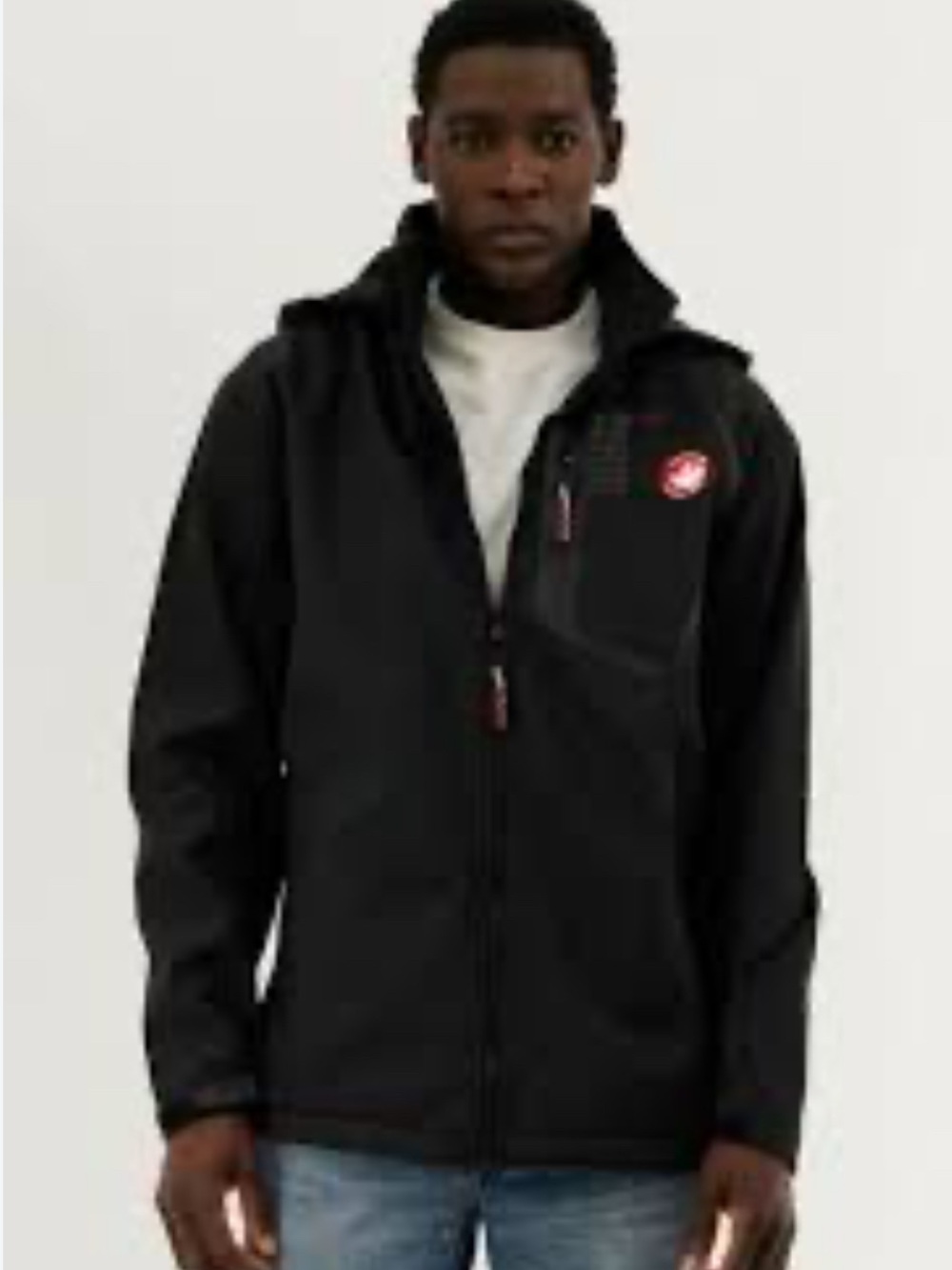 Canada Goose Black Hooded Men's Jacket